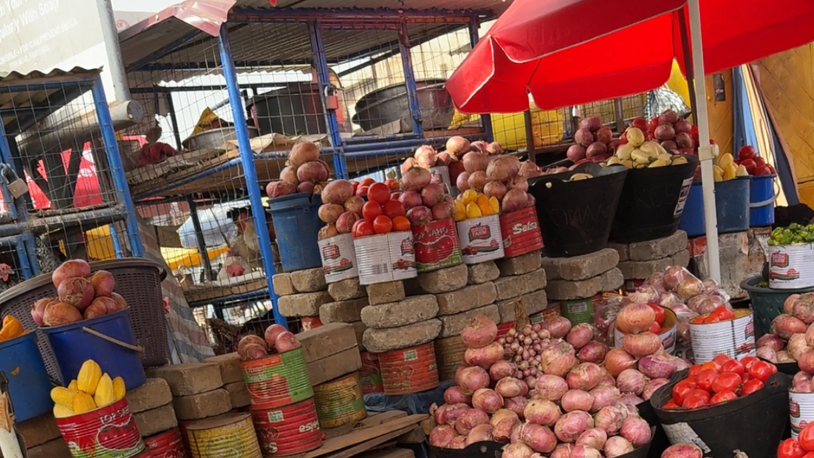 Kejetia Market Prices: Yam Stays Affordable, But Diesel Hikes Threaten Onion Sellers