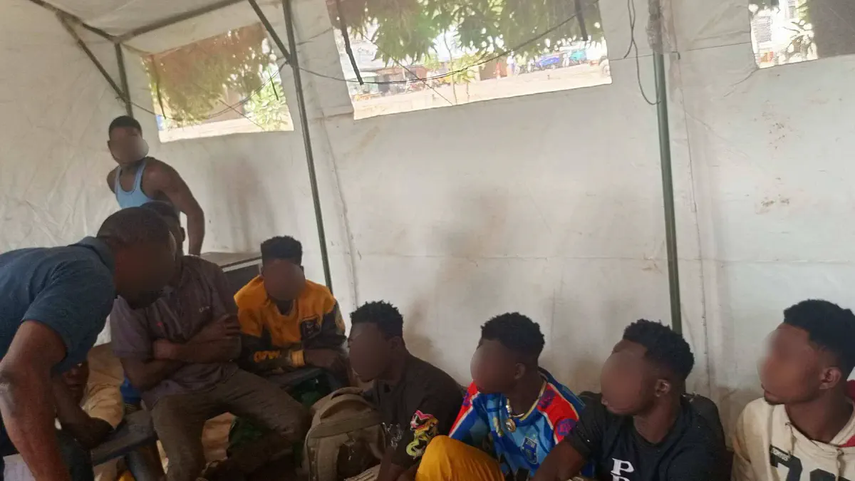 Police Arrest 22 Foreign Nationals Over Suspected Illegal Mining Activities